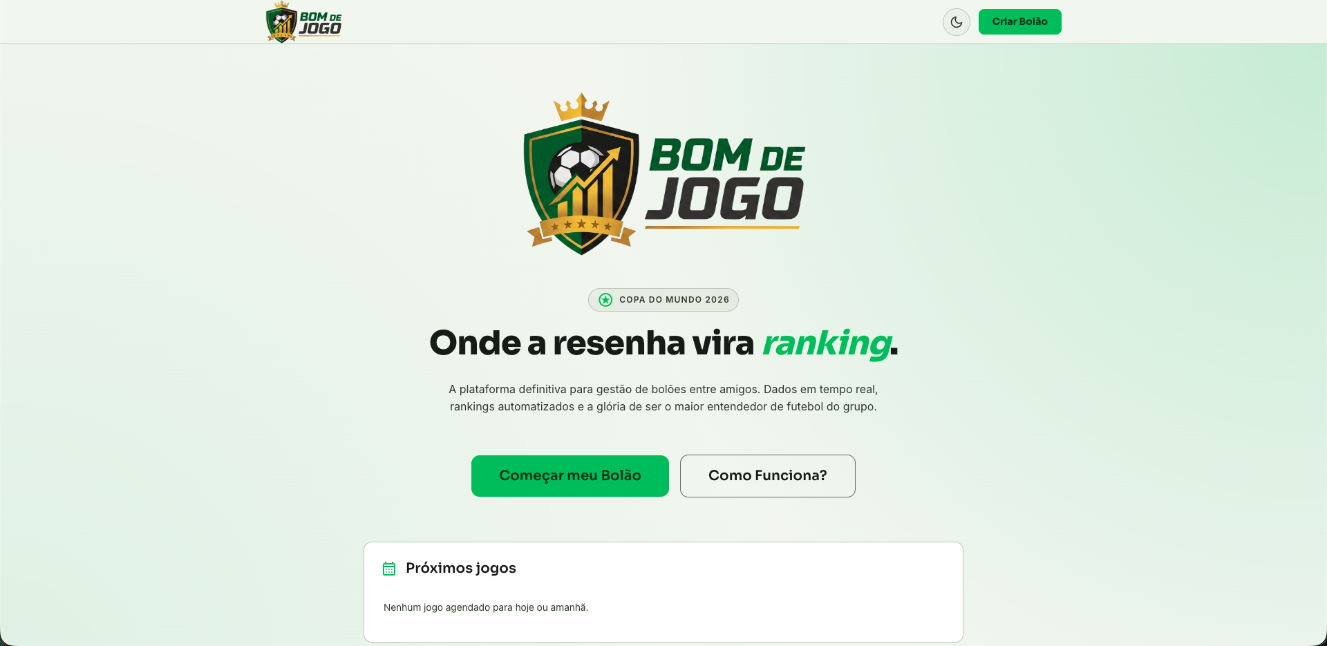 Bom de Jogo